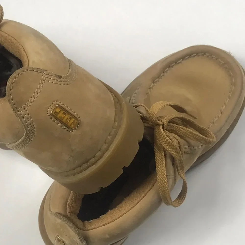 VTG, NY LUG CO LEATHER KIDS SHOES BOOTS SIZE 10